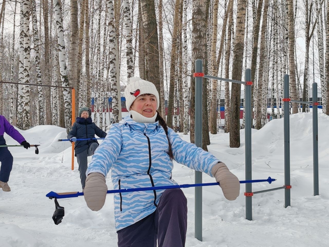 В Благовещенске состоялась зарядка для жителей серебряного возраста