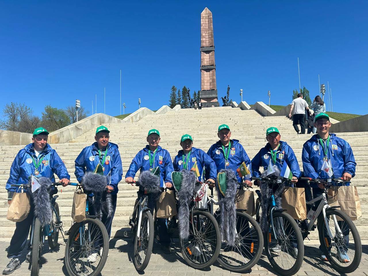 В Башкирии подопечные фонда «Защитники Отечества» участвовали в 80-летии Победы