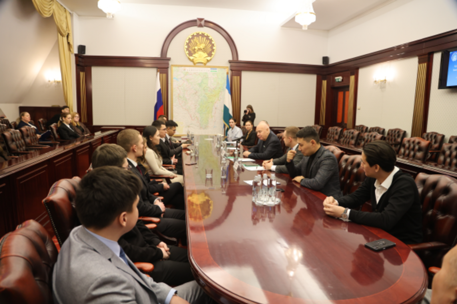 Константин Толкачёв встретился со студентами — уроженцами Башкирии