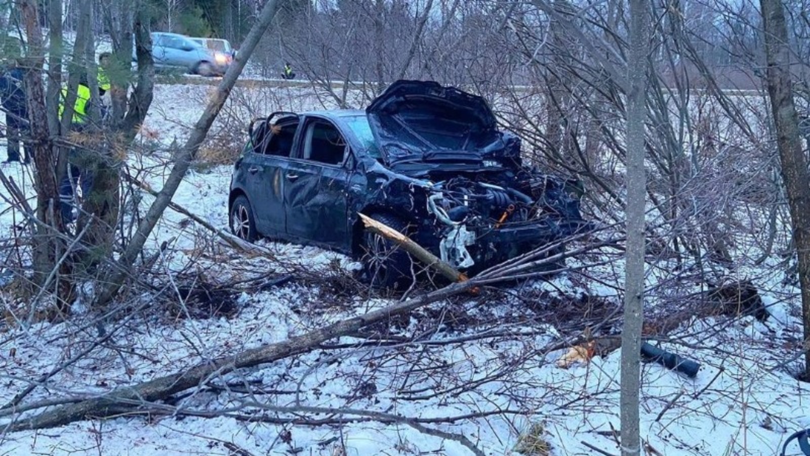 В ДТП в Мишкинском районе погиб 40-летний пассажир иномарки
