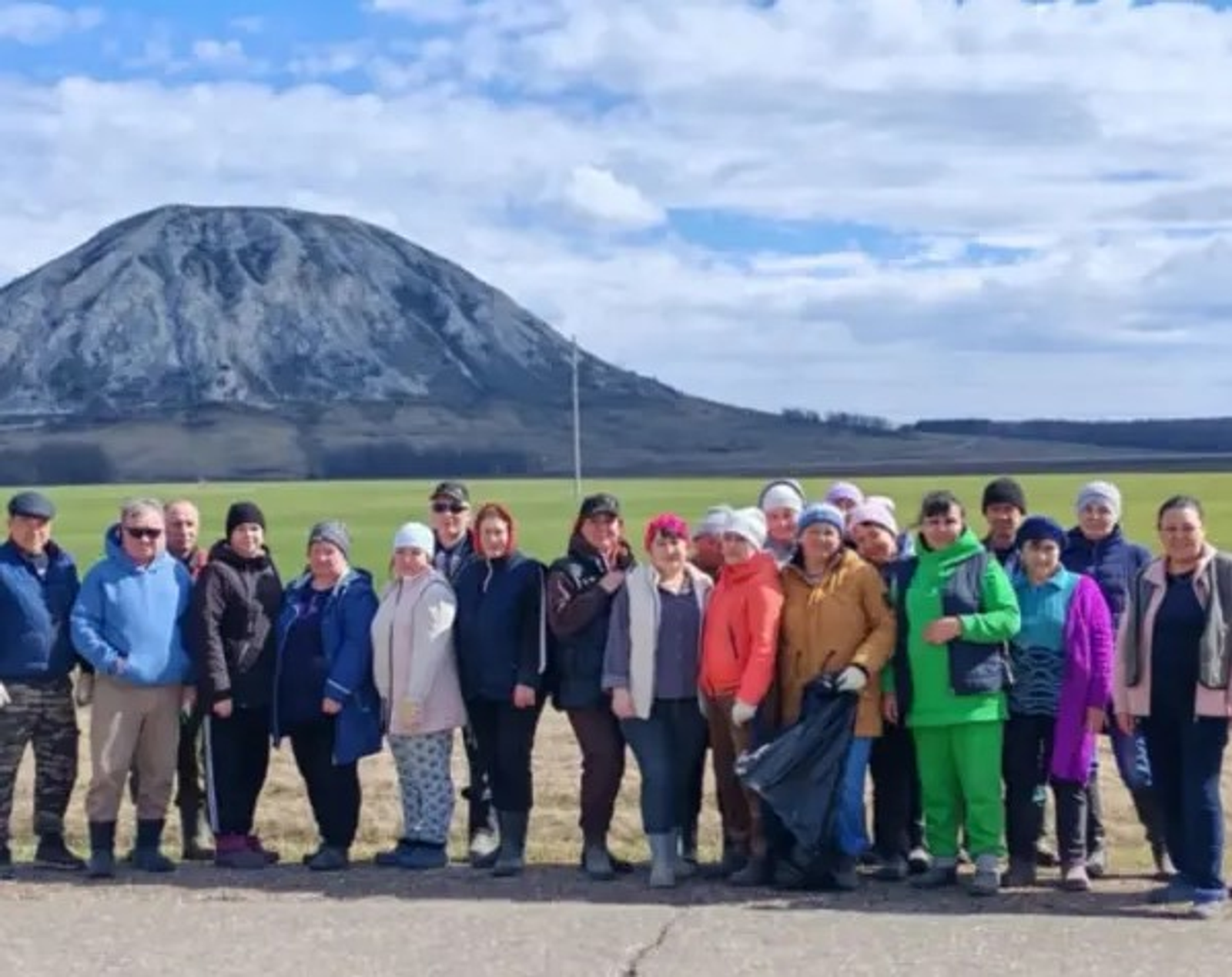 На территории геопарка «Торатау» состоялся экологический субботник