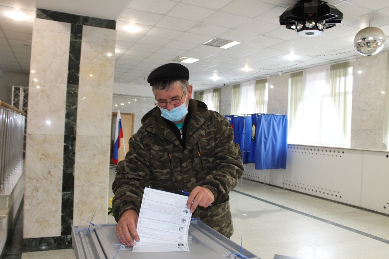 Явка в Саргатском районе выборы.