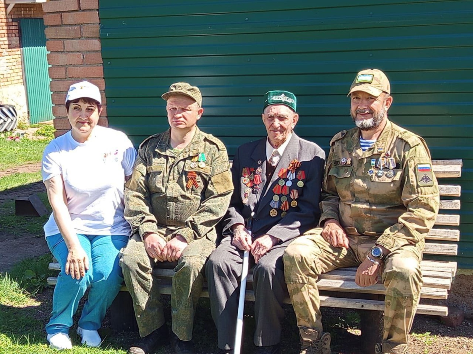 В Башкирии подопечные фонда «Защитники Отечества» участвовали в 80-летии Победы