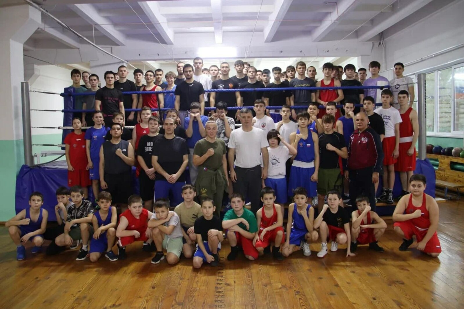 Мастер-класс по боксу прошёл в ДЮСШ г. Нефтекамска