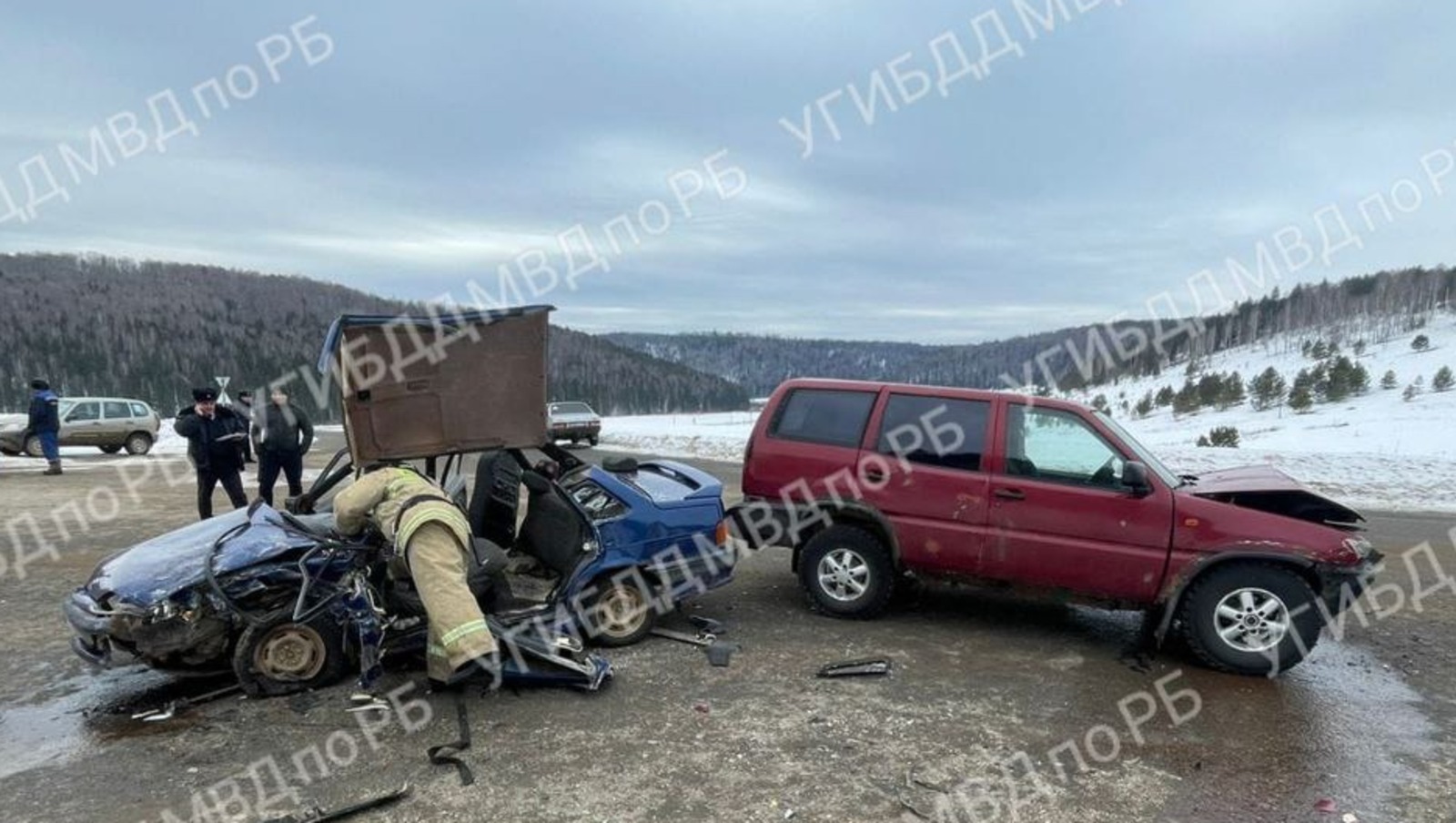 В Башкирии в ДТП с  иномаркой погибла пассажирка «ВАЗ-2115»