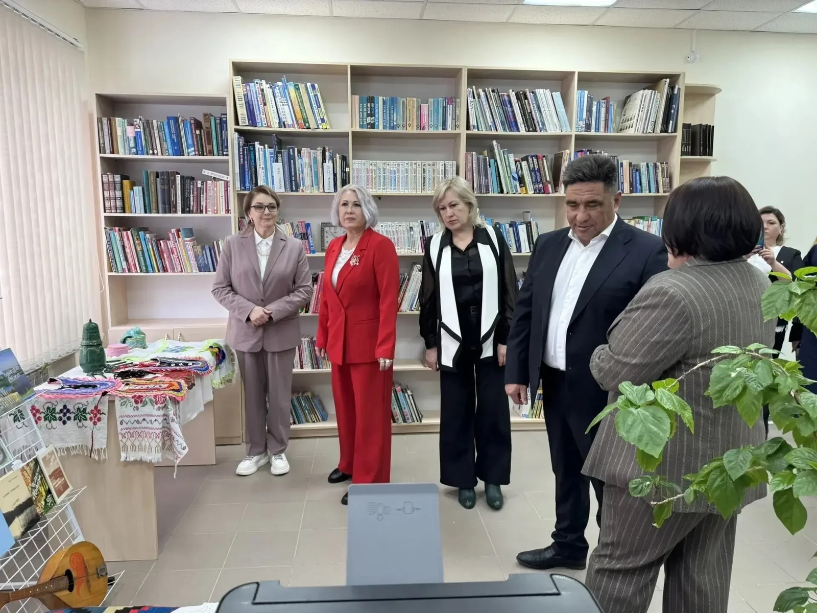 В Миякинском районе после капремонта открыли обновлённую центральную библиотеку