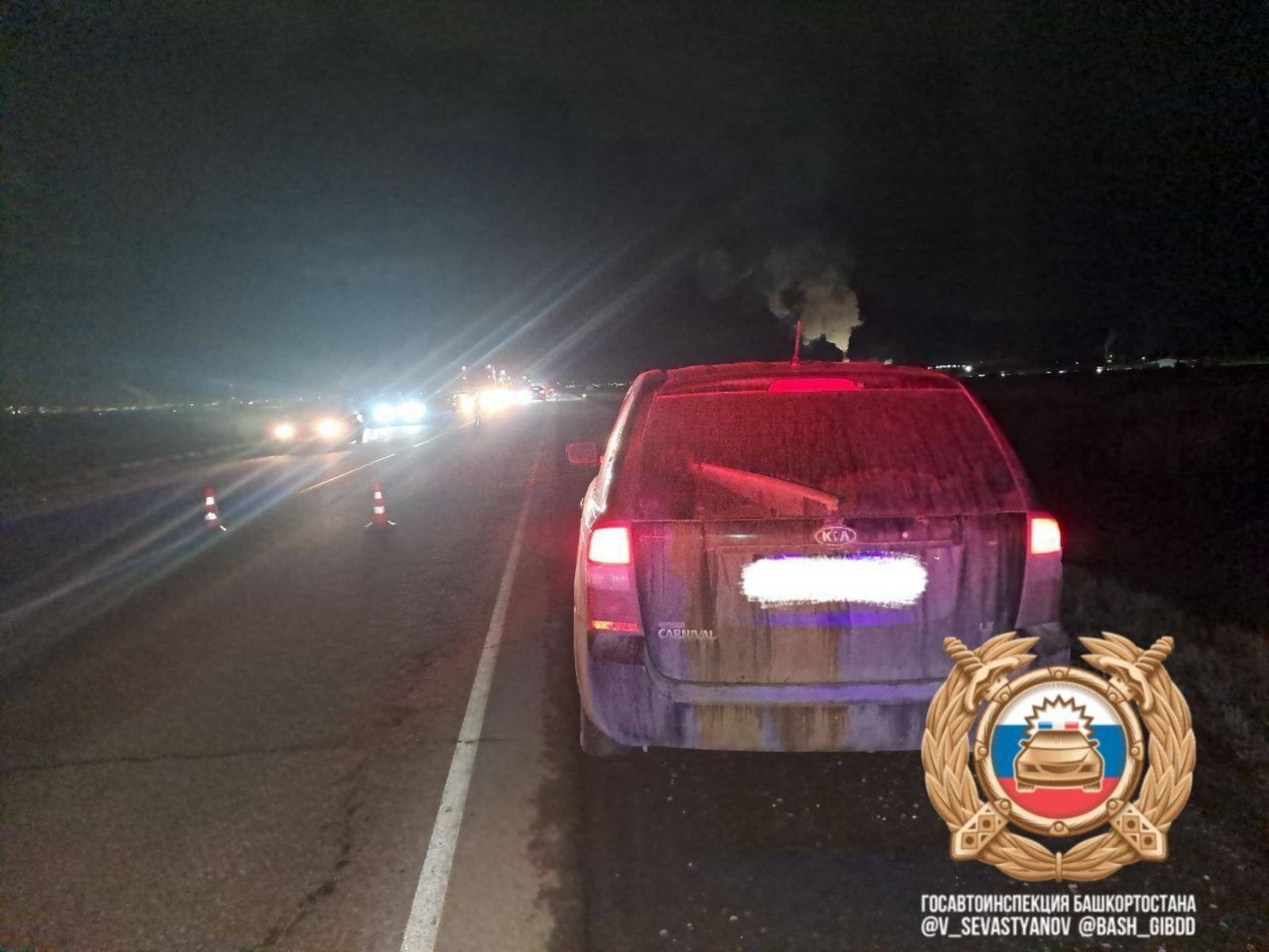 ГАИ Салаватского района Башкирии рекомендует обеспечить детям светящуюся одежду