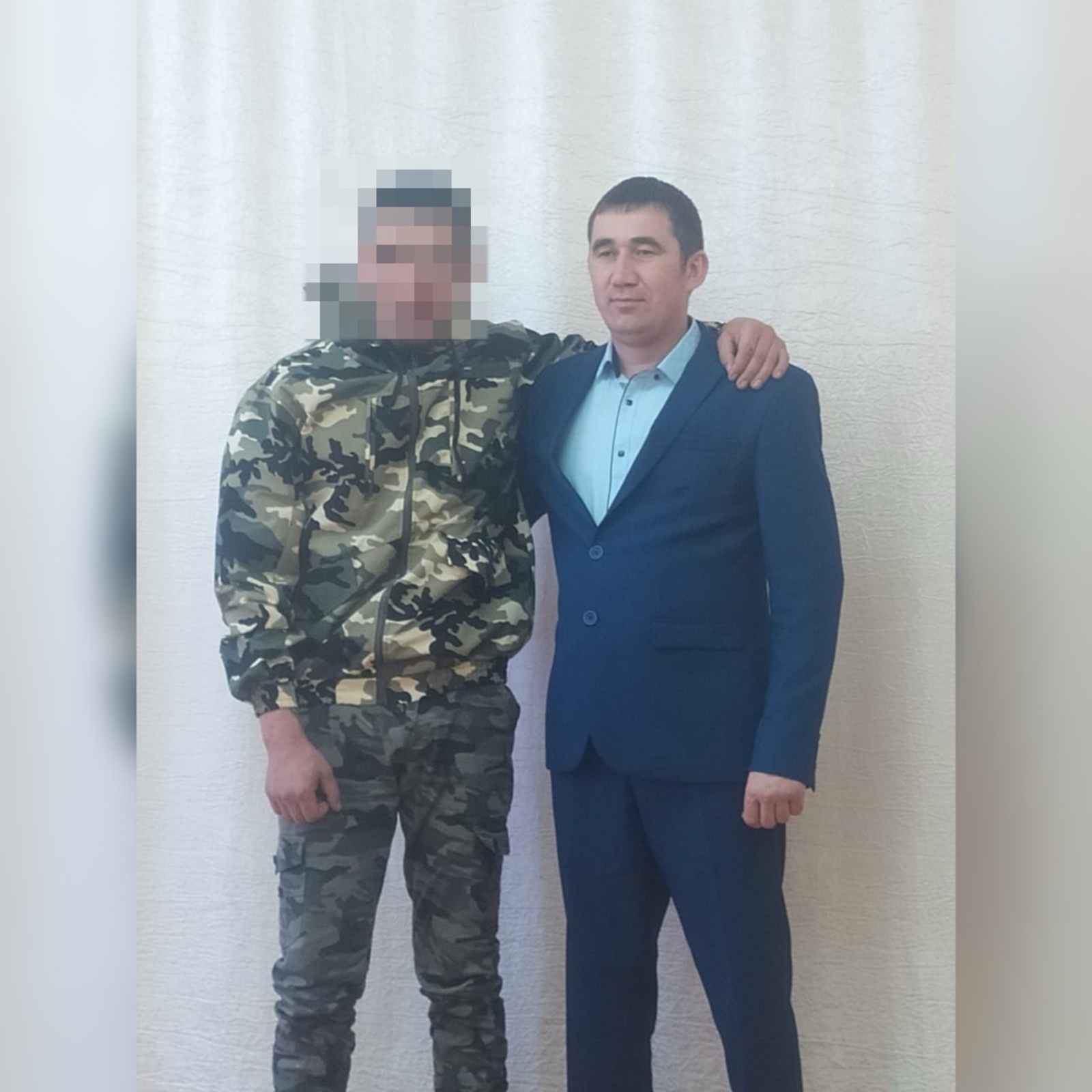 Боец из Салаватского района Башкирии приехал в отпуск и встретился с земляками