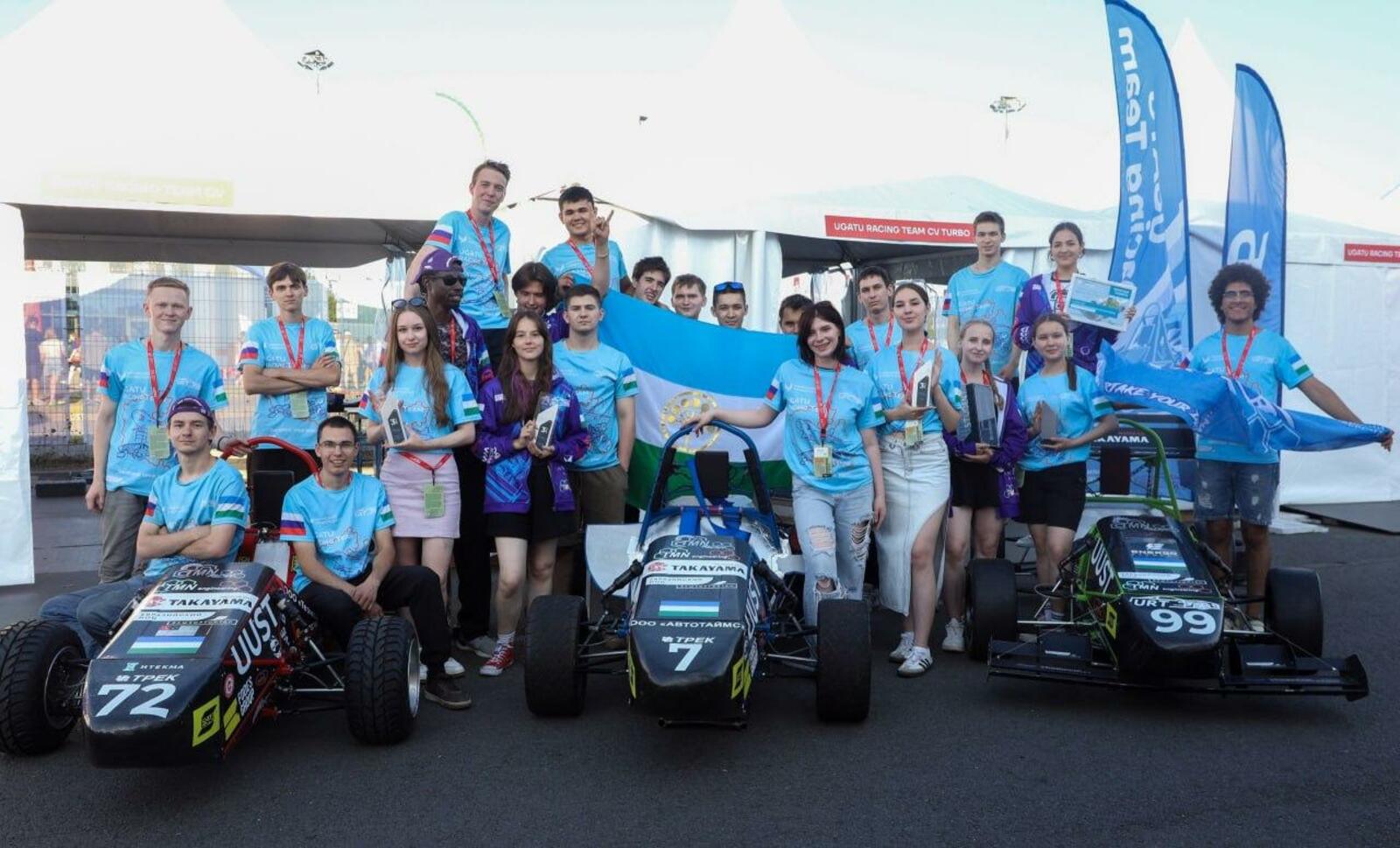 Гоночная команда Межвузовского кампуса успешно выступила на состязаниях