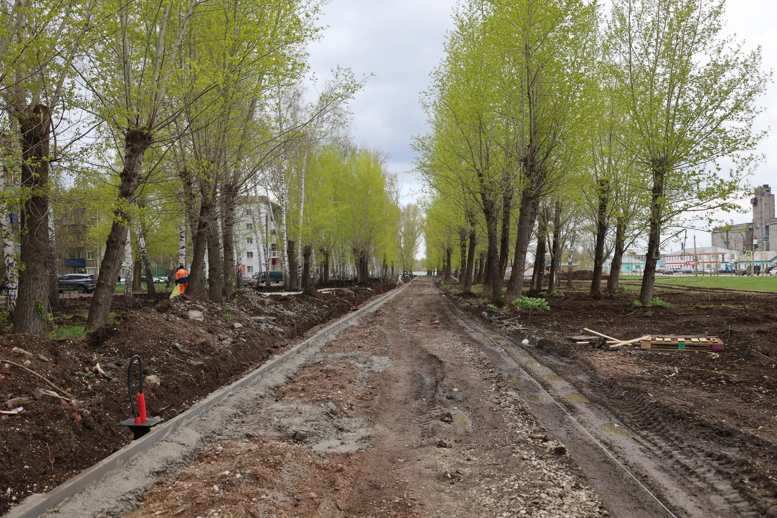 В Стерлитамаке создают новые пространства для прогулок и отдыха